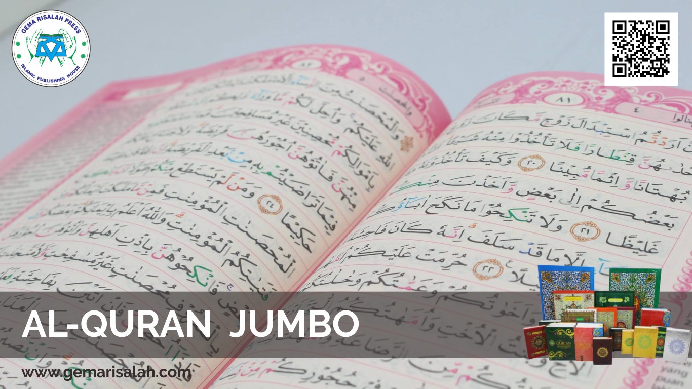 Berbagai Alquran Jumbo Produksi Gema Risalah Press