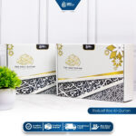 Hampers Set Ibadah Quran An-Nuha Tajwid Warna Terjemah Sajadah Turki Premium Anti Slip - Gambar 7